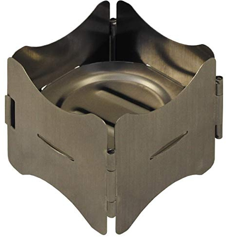 MFH Stand de Cuisson Pliable pour brûleurs d'esprit (Argent)