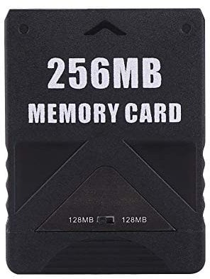Lazmin Memory Card for Sony Playstation 2, High Speed Memory Card for Sony PS2 with 8M-256M Storage(#6)