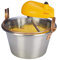 Ardes AR2481 Paiolo In Acciaio Satinato Per Fornelli Induzione per Polenta e Marmellata 8/12 Porzioni Diametro 28 cm