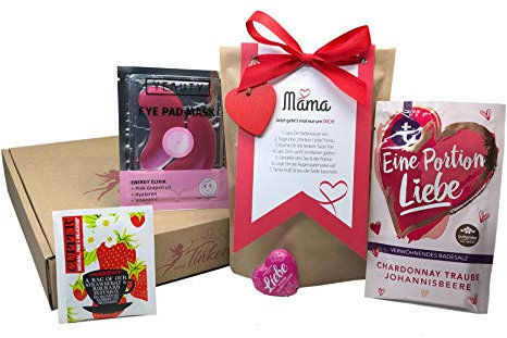 Tinkerella® Mama Wellness-Set Geschenk-Set zum Muttertag Mitbringsel Frauen