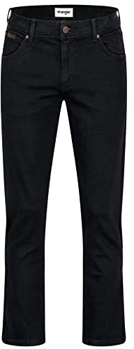Wrangler Herren Jeans Regular Fit Texas Stretch Hose Authentic Straight Jeanshose Denim Baumwolle Schwarz Blau Grau w28 w29 w30 w31 w32 w33 w34 w36 w38 w40 w42 w44