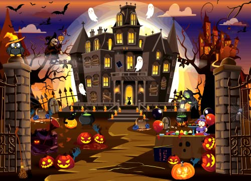 Brain Tree - Halloween Puzzle 500 Piece Puzzles for Adults: With Droplet Technology for Anti Glare & Soft Touch