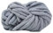 Maxee Dicke Wolle Garn 250g, Sperrige Armstricken Wolle, Soft Arm Knitting, XXL Grobstrick Weiches Wollgarn, zum Häkeln für Decke, Perfekt zum Weben von Haustier Nest, Decken, Zierkissen-Mittelgrau