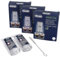 3x Descalcificador DeLonghi Eco Decalk Mini 6x100ml en set con cepillo de limpieza LUTH Premium Profi Parts para máquina de café 5513292821 DLSC200