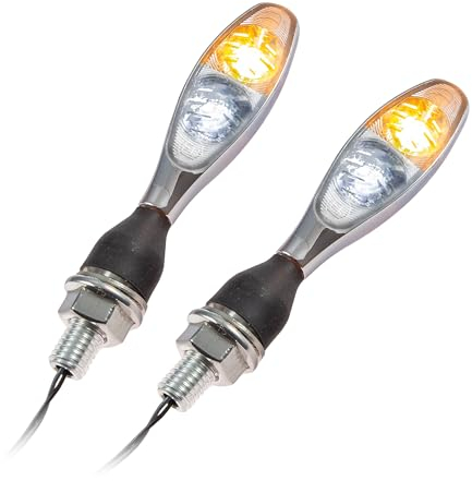 Kellermann LED Blinker Positionsleuchte zugelassen für vorne chrom Paar