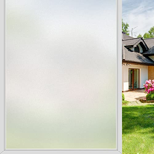 Diboniur Vinilos para Cristales 90 * 200cm, Vinilo Adhesivo Cristal, Vinilo Ventana Privacidad, Película De Ventana Adecuada para Oficina, Dormitorio, Baño, Cocina