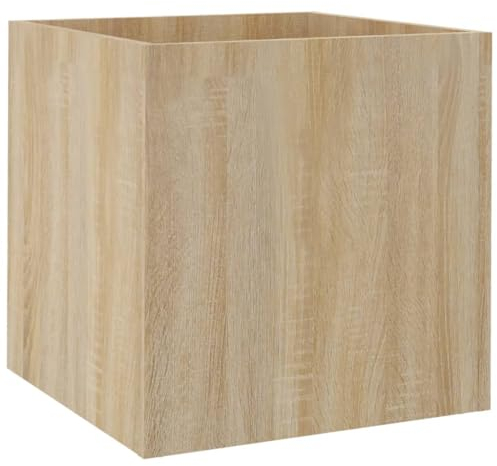 vidaXL Fioriera Rovere Sonoma 40x40x40 cm in Legno Multistrato