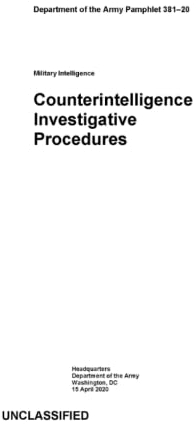PAM 381-20 Military Intelligence Counterintelligence Investigative Procedures