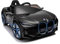 Elektro Kinderfahrzeug Design wie BMW i4 - lizenziert - 12V7A Akku, 2 Motoren- 2,4Ghz Fernsteuerung, MP3, Ledersitz+Eva (Schwarz)
