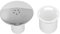 Uadme 115mm Scarico Doccia del Sifone, Finitura Cromata Copri Doccia Antiodore Tappo Scarico Doccia Tappo Piletta Doccia per Scarico Doccia Bagno (Bianco)