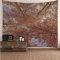 Wandvorhang Party, Tapestry Cute Herbstthema Ahornwald Orange Weiß Tuch Wand aus Polyester Wand Deko 150x150cm