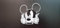 Micky Finger maus mouse neu hart glanz laminiert