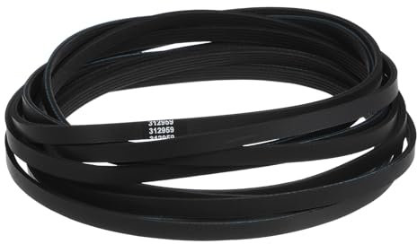 sourcing map 2 Stück WPY312959 Waschmaschinenantriebsriemen, Kraftübertragungsriemen, Ersatzteil für Waschmaschine, Trockner