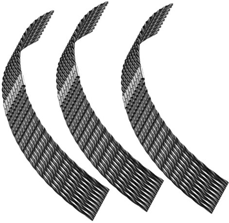 QENETY Bosch F016800431 - Línea de recortadora, línea de recortadora redonda de 3,5 mm x 37 cm, línea de recortadora de césped para desbrozadora AFS 23 a 37 (30 unidades)