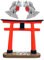 OFFSCH 1 Ensemble De Mini-Porte De Sanctuaire Torii Ornement Daquarium Décoration Aquatique pour La Maison Et Le Jardin