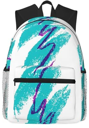 90er-Jahre-Cup-Design Rucksack mit 90er-Jahre-Cup-Design-Aufdruck für Damen und Herren, leicht, lässiger Tagesrucksack für unterwegs am Arbeitsplatz