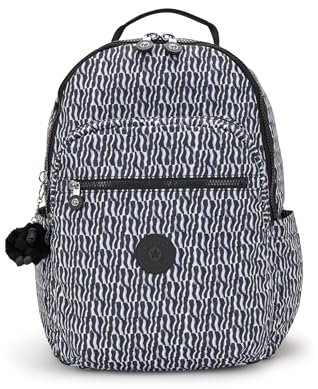 Kipling Seoul, Zaino Unisex - Adulto, Holiday Waves, Taglia Unica