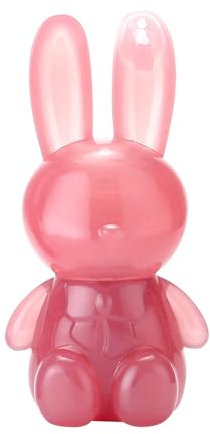 6 Farben Lippenstift Rabbit Feuchtigkeitsspendender Lippenstift Cute Rabbit Lip Glaze 2 in 1 Key Chain Lip Gloss Lip Stain Lipstick set, Wasserfester, antihaftbeschichteter Becher, langanhaltend (03#)