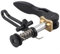 Quick Release Clamp for Brompton Folding Bikes and for 3sixty Compatibility (Black)