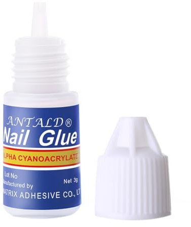 KIXZSAZ Pegamento para uñas, decoraciones acrílicas líquidas, herramientas de manicura, suministros de maquillaje de duración para tienda de salón del hogar