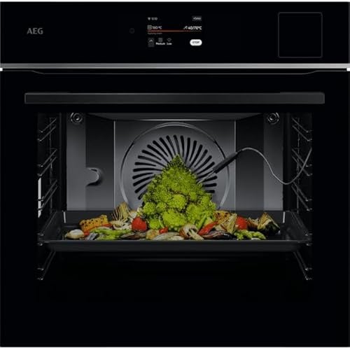 AEG 8000 MealAssist TP8SB731AB Built In Electric Single Oven - Black - A++ Rated
