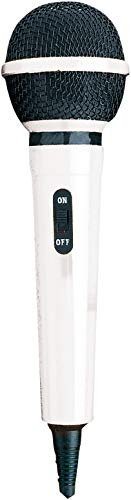 Mr Entertainer G156D Dynamic Handheld Karaoke Microphone WHITE