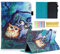 All-New Kindle Fire HD 8 Tablet Case 2017/2016,UUcovers Slim Folding Stand Cover with Pen Slot SD Card Slots Auto Wake/Sleep for Kindle HD 8 case 2017/2016-Oil Painting Cat