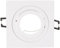 wonderlamp Clasic W-E0 Foco empotrable cuadrado, Blanco, 10 UNIDADES