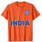 Indische Cricket (Orange Kit) T-Shirt