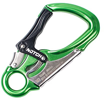 Notch Dreifach-Verriegelungs-Karabiner (54650) Grün