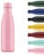 Chilly's Water Bottle - Stainless Steel and Reusable - Leak Proof, Sweat Free - Pastel - All Pink - 500ml