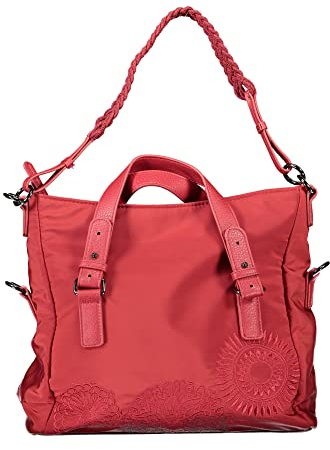 Desigual Damen-Tasche Bols Mandarala Lovery 2.0 21waxa34 einfarbig rot