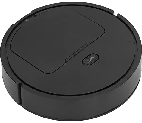 Spazzatrice per Pavimenti 3 in 1, Aspirapolvere con Ricarica USB, Lavasciuga Automatica a Basso Rumore da 40 DB, Strumento per la Pulizia per Pavimenti Duri, Moquette a Pelo Corto