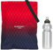 Elephant Turnbeutel Sportbeutel Hero Signature Attach Bag Tasche fixierbar Jungen Mädchen Auswahl passt zu Cyber Camo, Two Tone, Flower, Cube oder Plaid + Trinkflasche (Red Cube 12865)