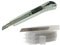 der kleine Handwerker Abbrechmesser 9 mm Aluminium Cuttermesser + 50 x Abbrechklingen 9 mm Cutter Universalmesser Messer
