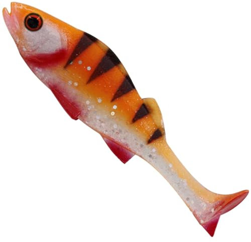 Westin Perch Shadtail 7cm 4g - 2 Gummifische, Farbe:T Orange Perch