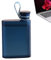 LINGJIONG Flat Water Bottle - 400ml Leak Proof and Slim Water Bottle | Portable Travel Mug, BPA Free A5 Water Bottle for Sports, Camping, Gym, Fitness, Outdoor, Fits