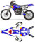 WEAVVE Kit Gráfico De Adhesivos para Motocicletas Compatible con WRF250 450 2003 2004 WRF250 450 2005 2006 hnjgf (Size : 2003-2004)