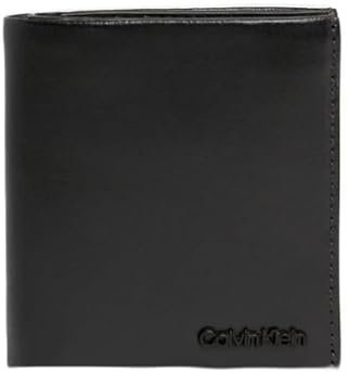 Calvin Klein MINIMAL Focus Trifold 6CC, Schwarz, 10,5X9,5X2,5