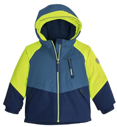 first instinct by killtec Kinder Skijacke/Funktionsjacke mit Kapuze und Schneefang FISW 31 MNS SKI JCKT, ocean, 110, 42253-000