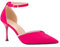 MODELISA - Zapato De Tacon Fino Hebilla Pulsera Tobillo Fiesta Brillo Mujer (Fucsia, 37)