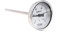 BYUTFA Rohrthermometer 50/100/150/200/300 ℃ Bimetall-Thermometer Metall-Temperaturüberwachungsmessgerät für den industriellen Einsatz in Rohrleitungen