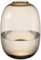 Virlwere Braune große Glasvase, primärfarbig, Herbstvase, Tischdekoration, Blumenvase für lange Zweige, künstliche Pflanze, Heimdekoration, Innendekoration (Braun, groß)