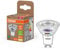 OSRAM Energy Class LED-Reflektor-Lampe PAR16 mit 4.7 W, 850 lm, warmweiß (2700 K) aus klarem bleifreiem Glas mit GU10 Sockel in der Energieeffizienzklasse A, 50 mm Durchmesser, IP20.
