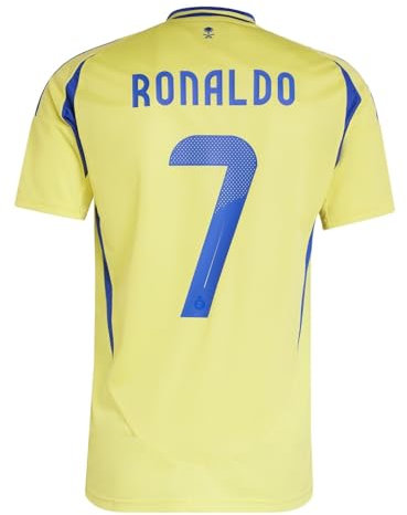 adidas Herren All Nassr FC 24/25 Ronaldo Trikot, a-gelb, M