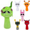 DHINCHANSAIB Sprunki Plush Plüschtier Sprunky Wenda und Grau, 10 Zoll, weiches und lustiges Plüschspielzeug für Geburtstage von Fans und Freunden (Grün)