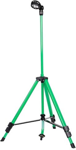 Cofan Ducha de jardín con Altura Ajustable | Trípode de Aluminio | 2 Funciones: Ducha y nebulización | Conector Universal Incluido | Altura máxima: 162 cm y Ancho máximo: 92c m