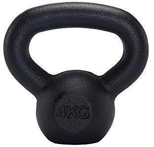 MuscleSquad Cast Iron Kettlebells - Value Kettlebell Weights from 4kg – 8kg - Kettlebell Weights Workout Equipment For Home Or Gym Use - Free Exercise Chart Included (4)