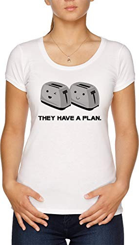 Tostadoras Camiseta Mujer Blanco