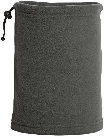 Atlantis Headwear Sustainable Neck Warmer, Dark Grey, One size